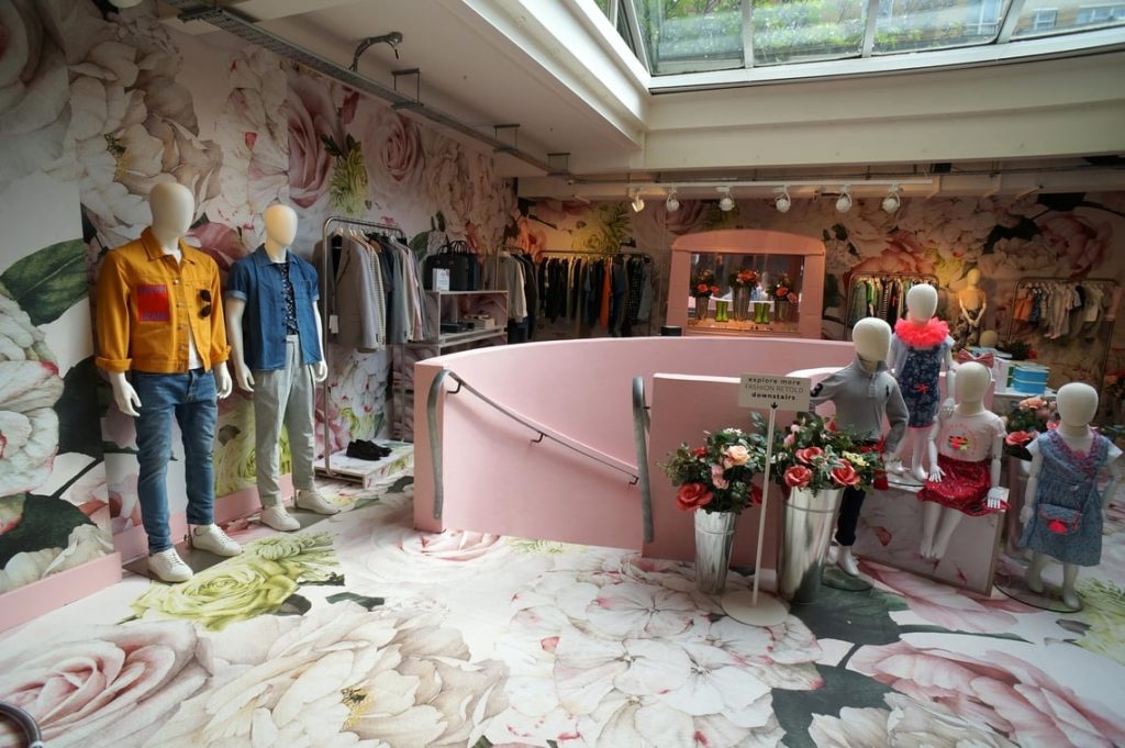 fashion retold 2019 stair graphics