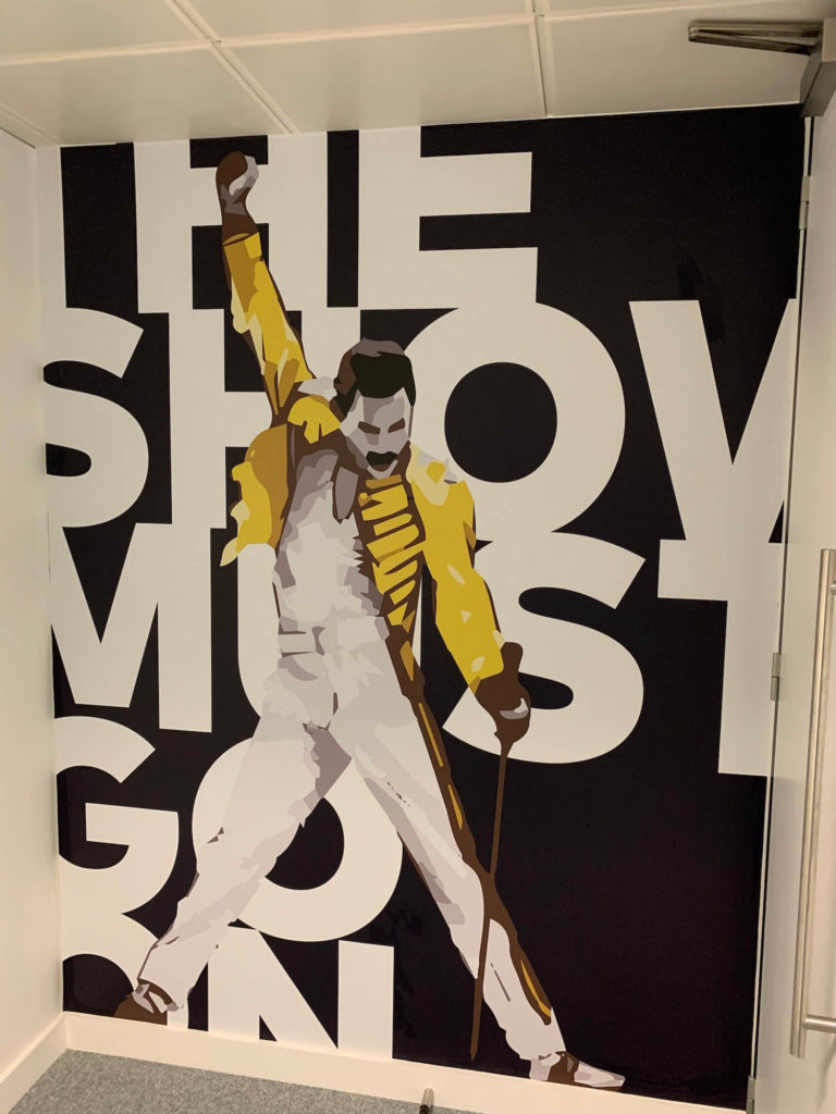 one piece wall graphics freddie