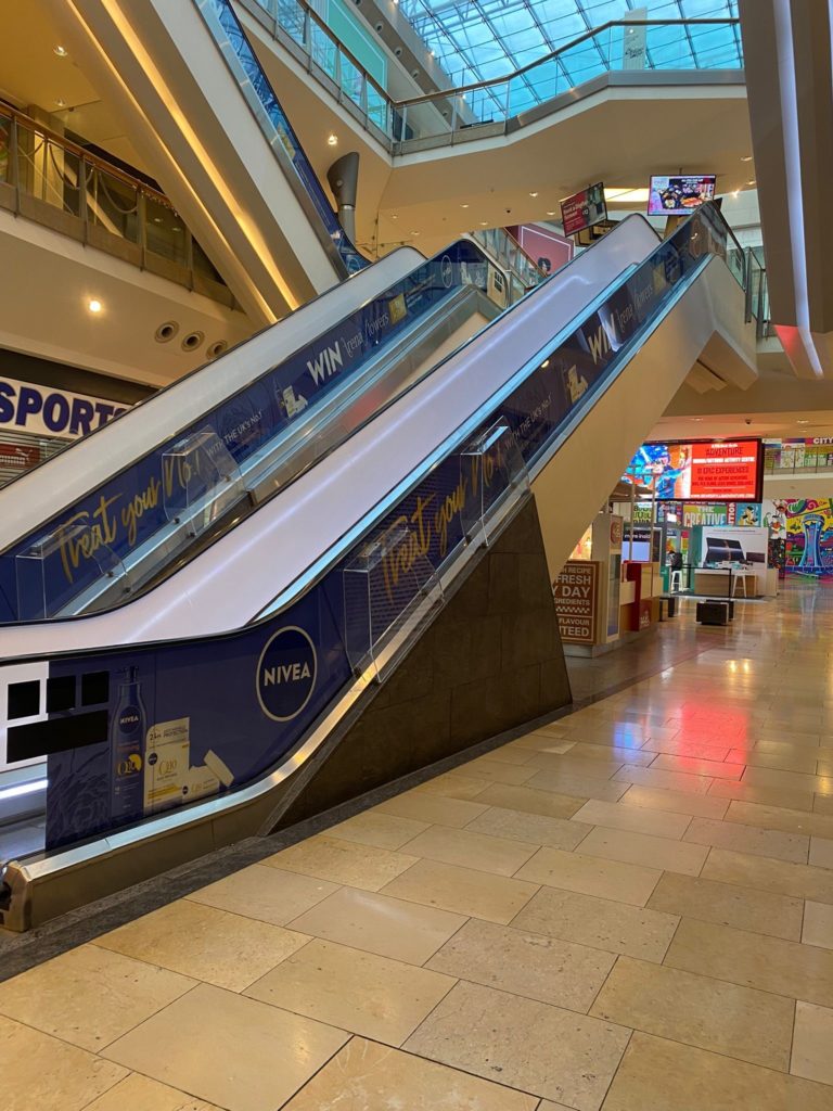 Nivea escalator